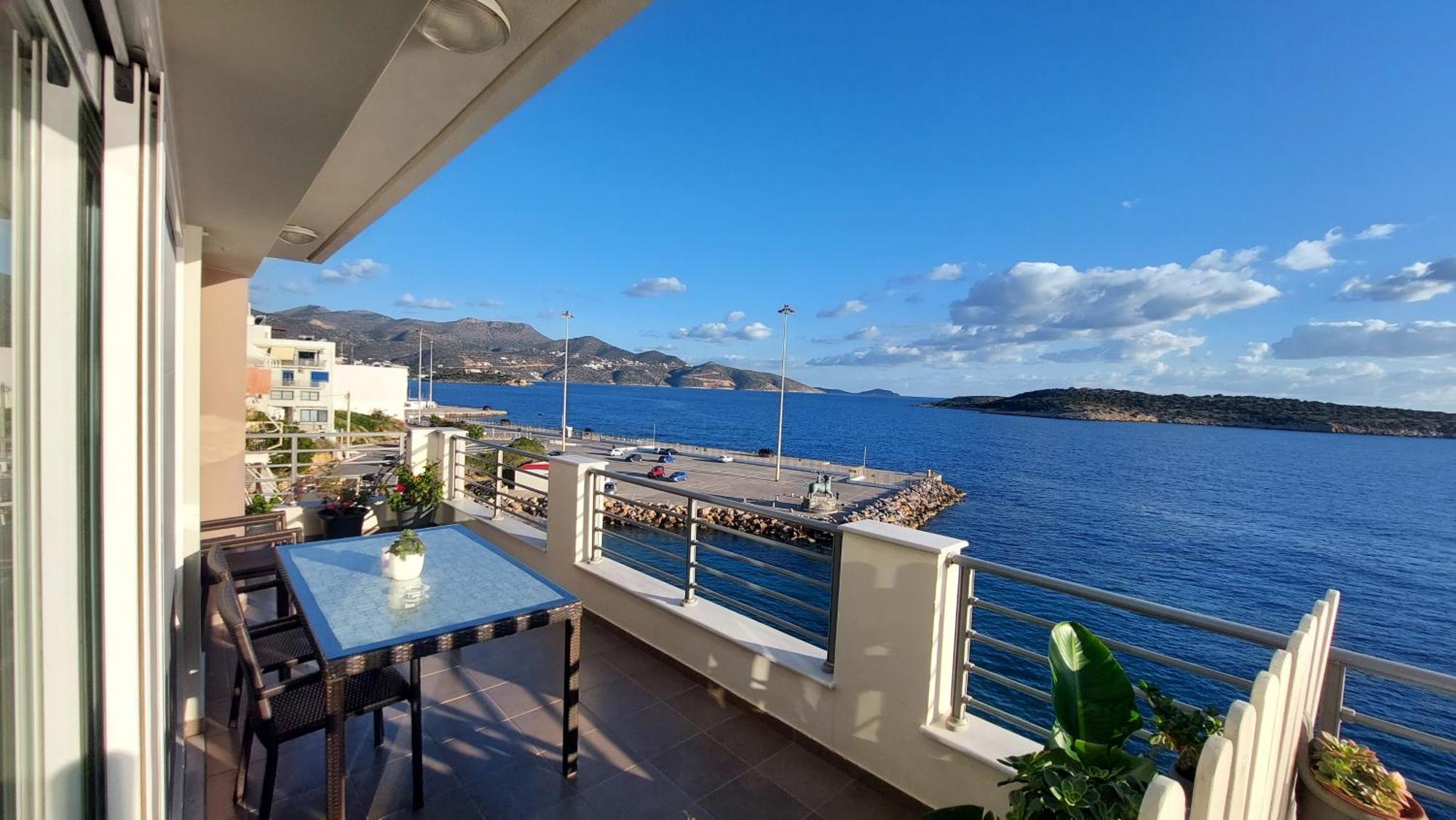 Sea Breeze Apartment Agios Nikolaos  Luaran gambar